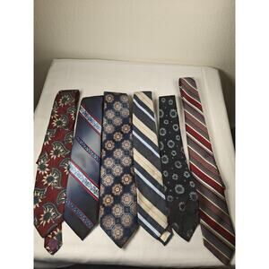 Pack Of 6 Ties Different Brands.